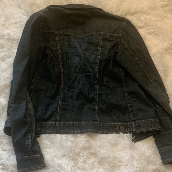 GUESS dark wash jean jacket - Picture 6 of 6